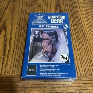 Black Car Harness for Dogs